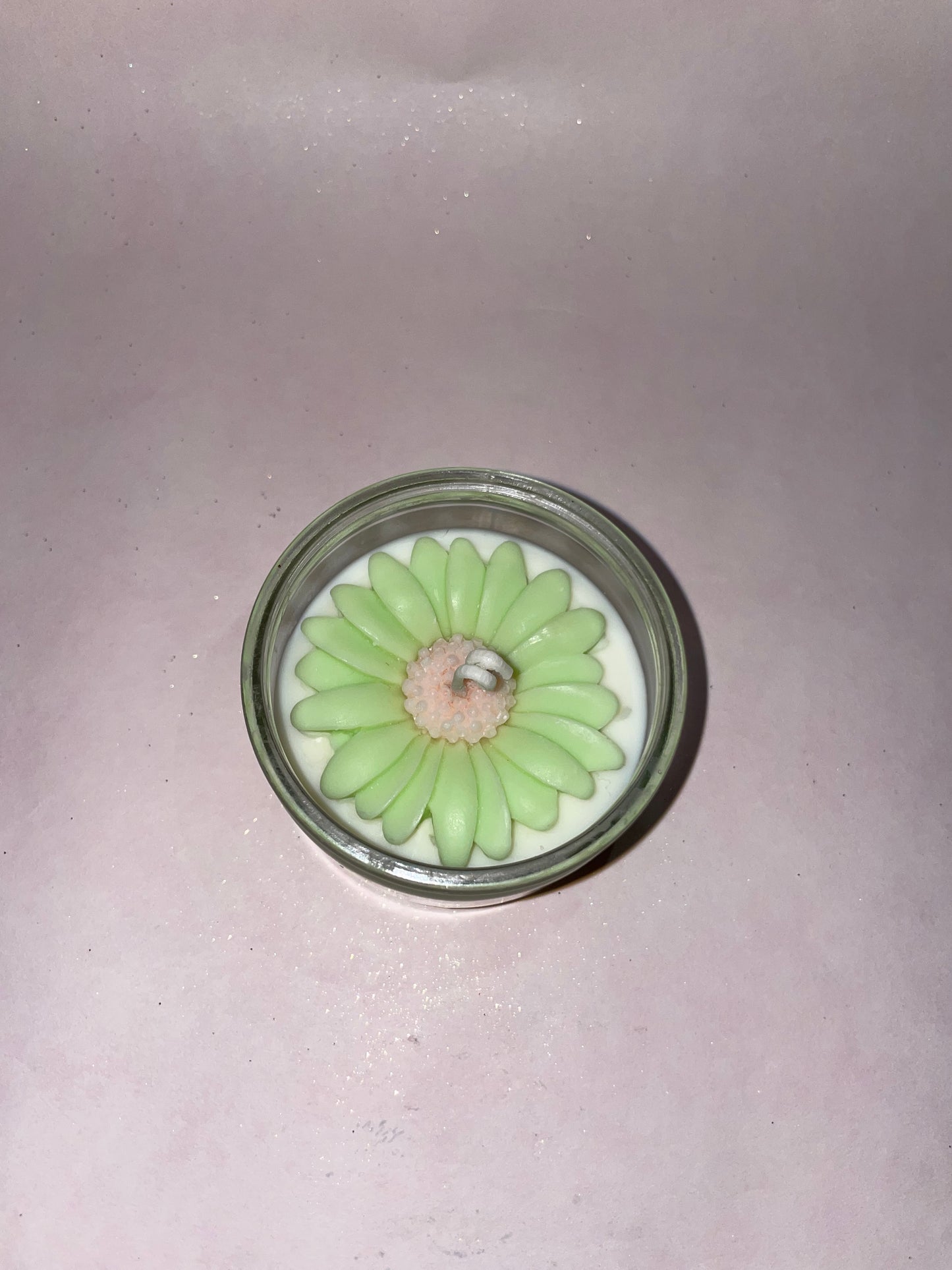 (Bougie) Green Flower