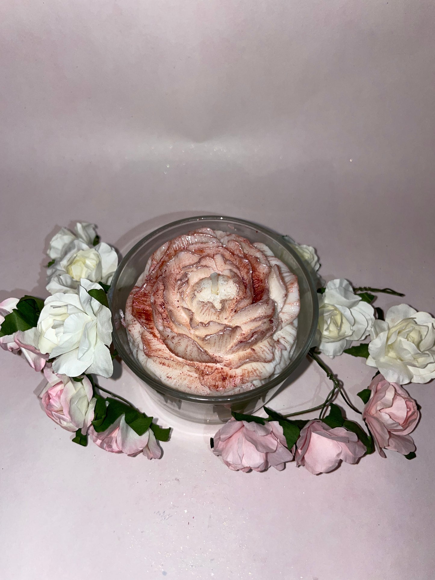 (Bougie) Belle rose