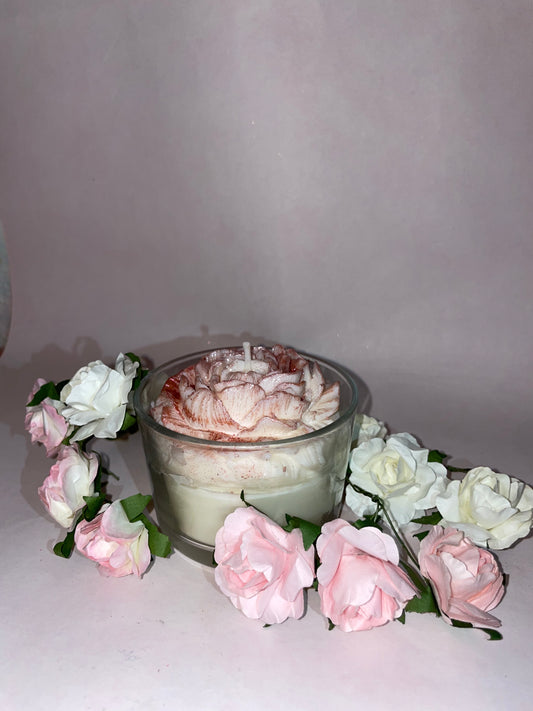 (Bougie) Belle rose