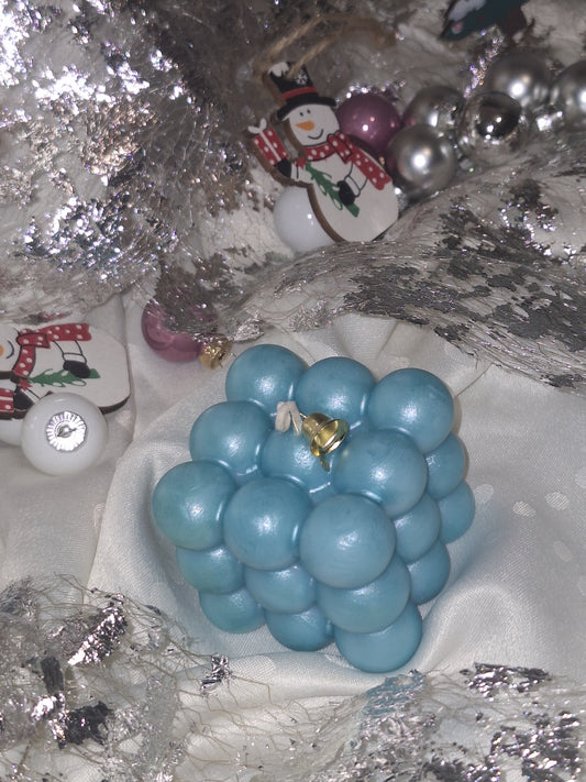 Bougie "Bulles festives"