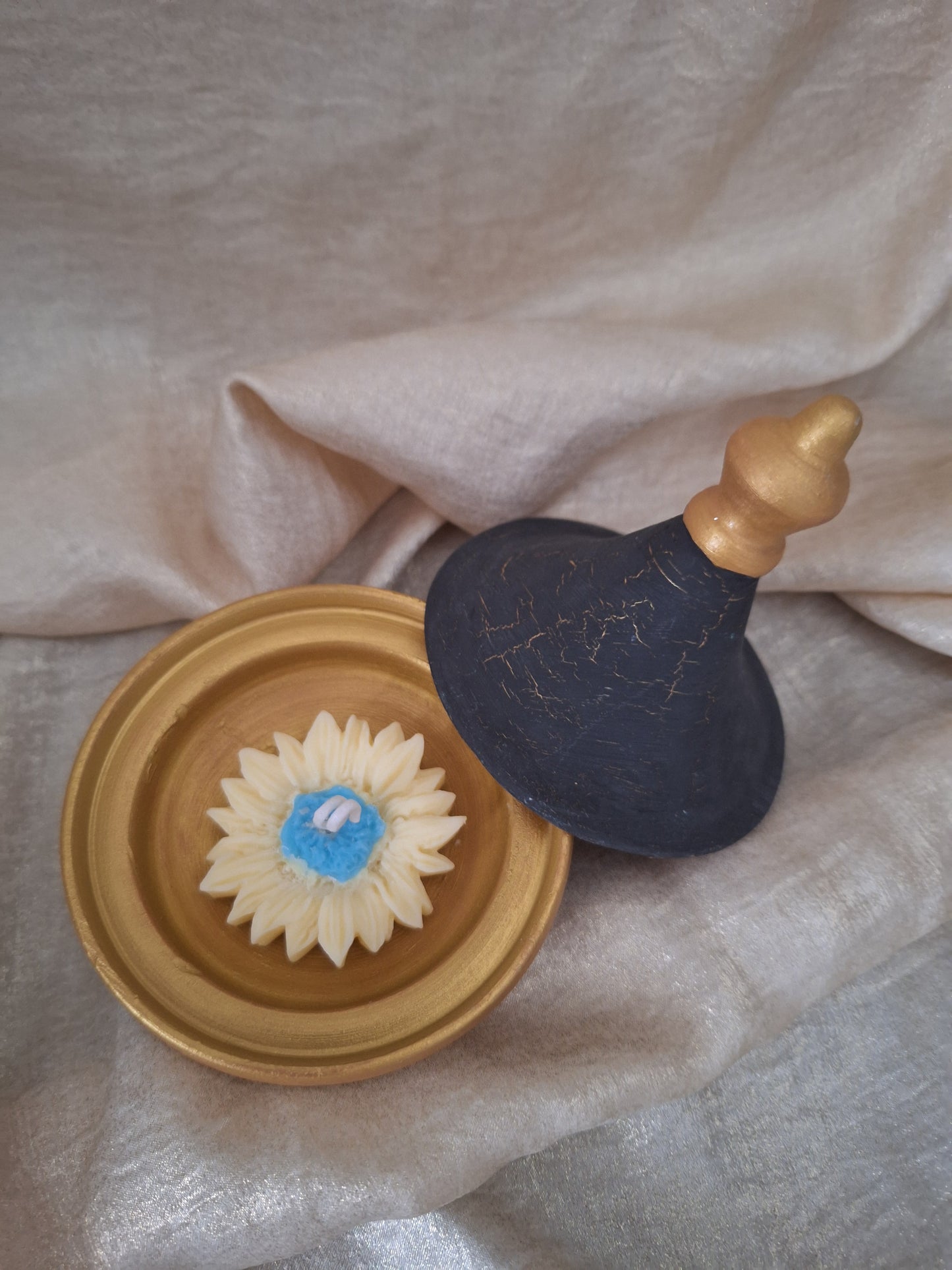 Tajine "noir et d'or"